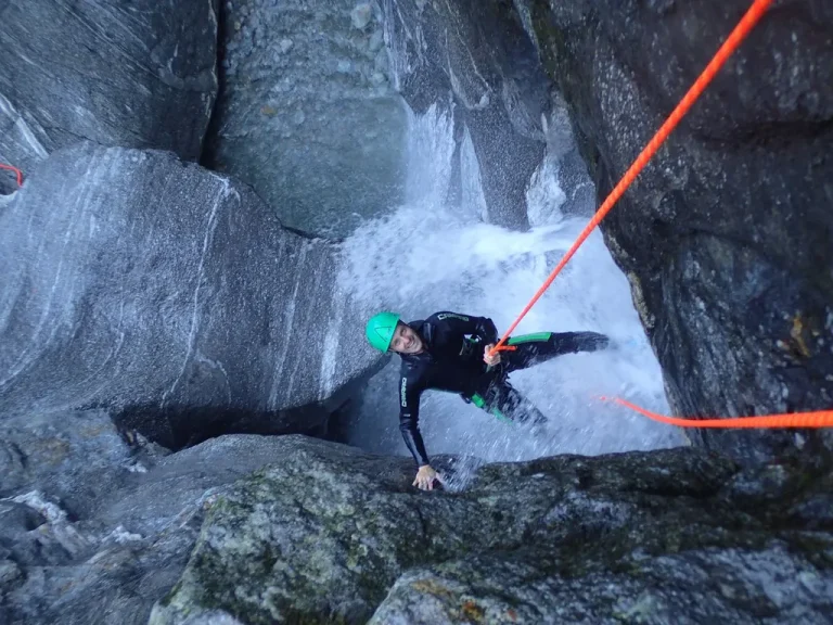 Canyoning im Zillertal für Gäste der Lieblingsnest Apartments